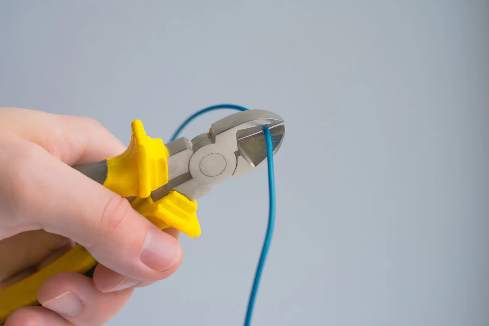 Cutting a conductor to length, for property management electrical in Oklahoma City